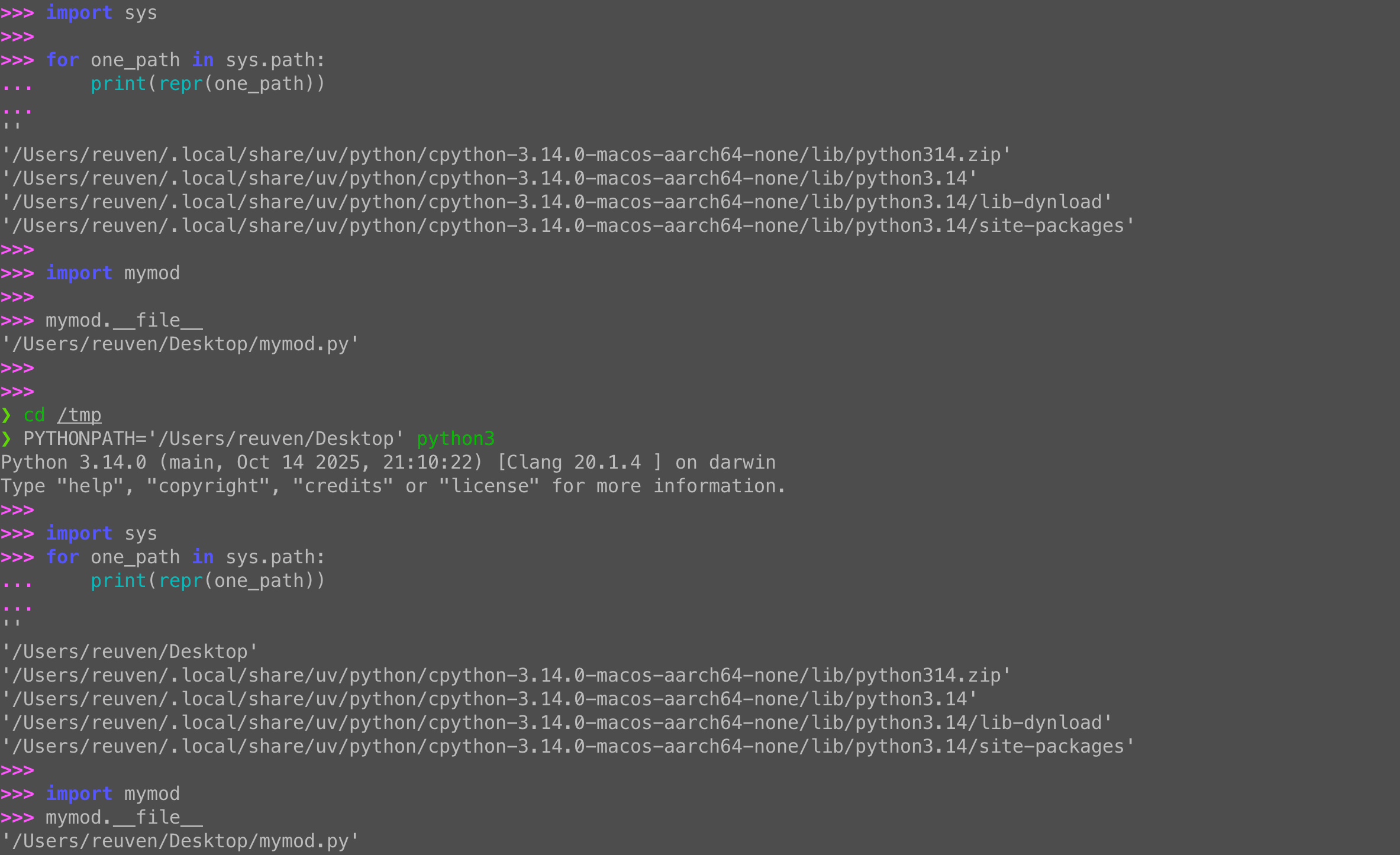 Python import: How a module name becomes a file on sys.path