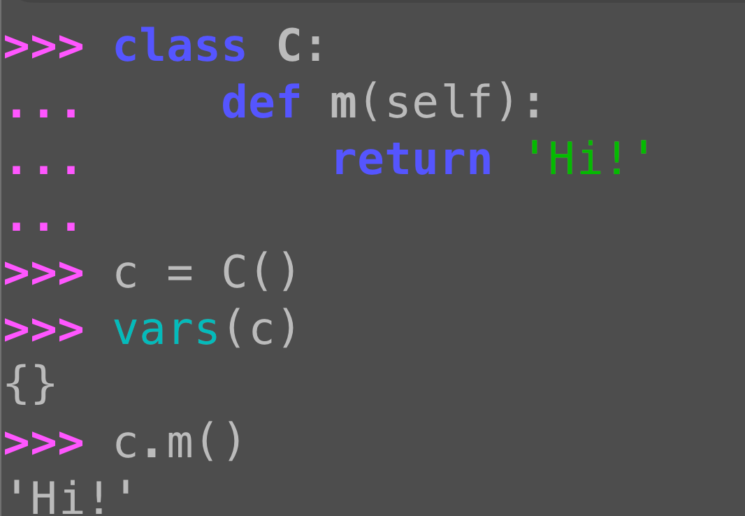 Python attribute lookup: The ICPO rule for finding methods