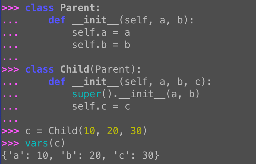 Python super().__init__: Passing arguments to the parent class