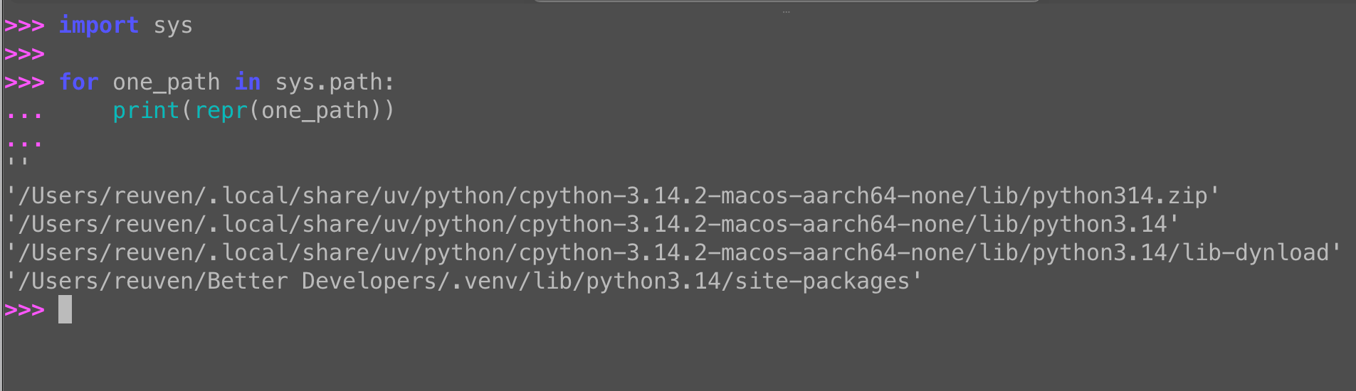 sys.path: How Python finds the modules you import