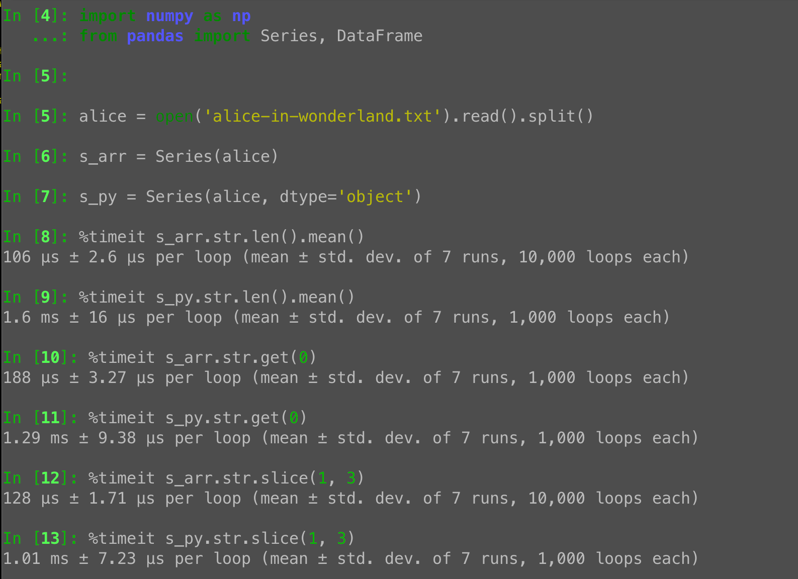 PyArrow strings in pandas: Faster and smaller than object dtype