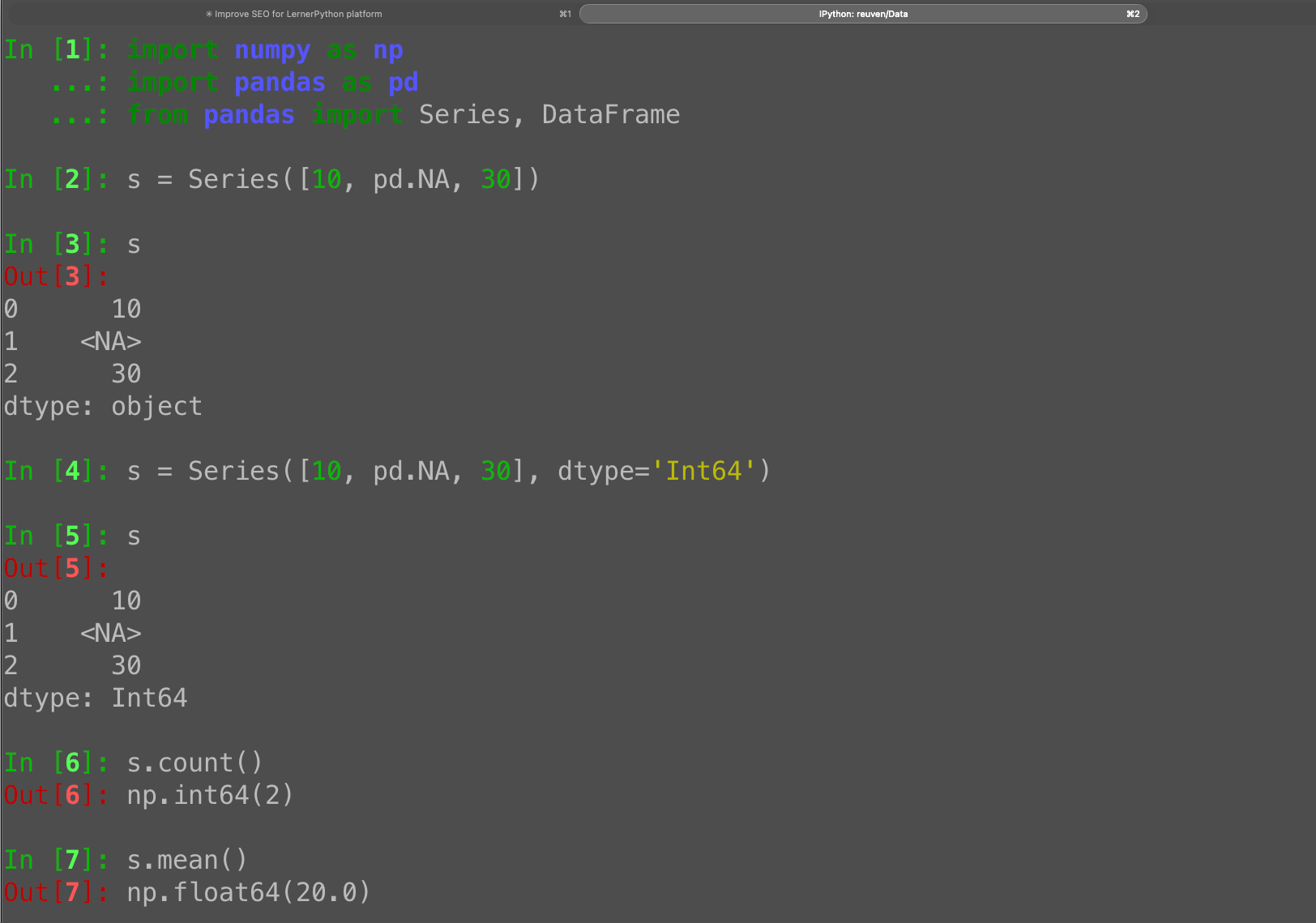 Pandas nullable integers: Keeping ints with Int64 and pd.NA